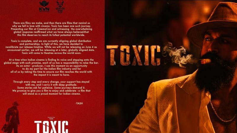 Toxic Gets Huge CinemaCon Response; Yash Delays Release for Grand Global Launch