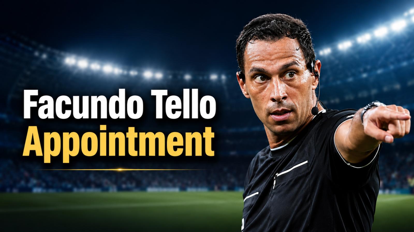 Facundo Tello To Referee France vs Morocco Quarter-Final