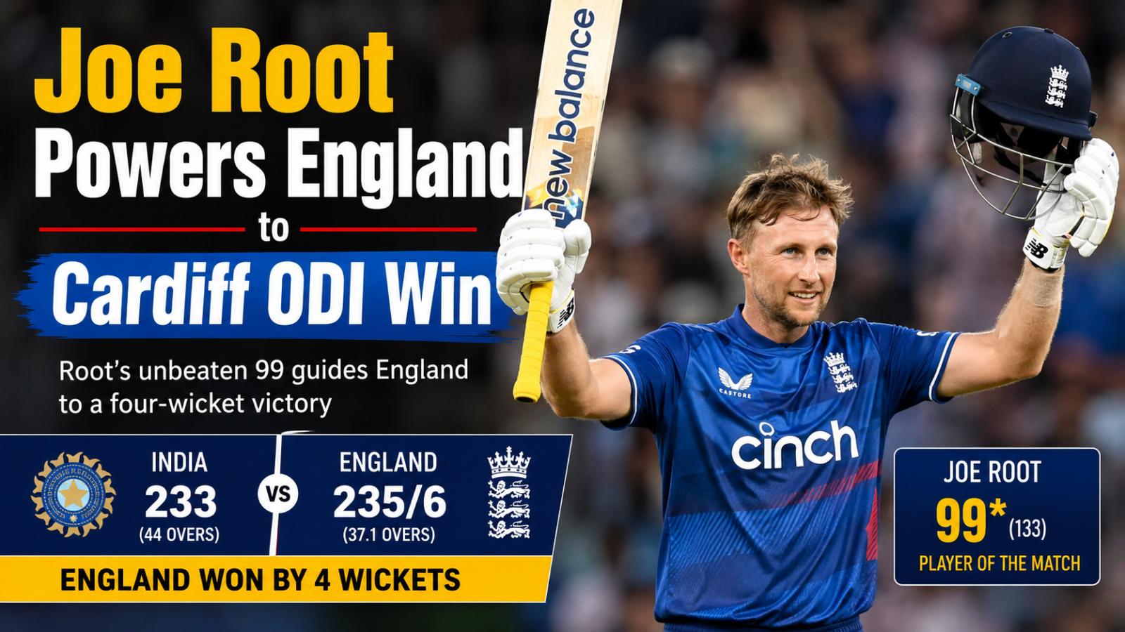 Who Won India vs England 2nd ODI? Cardiff Match Result