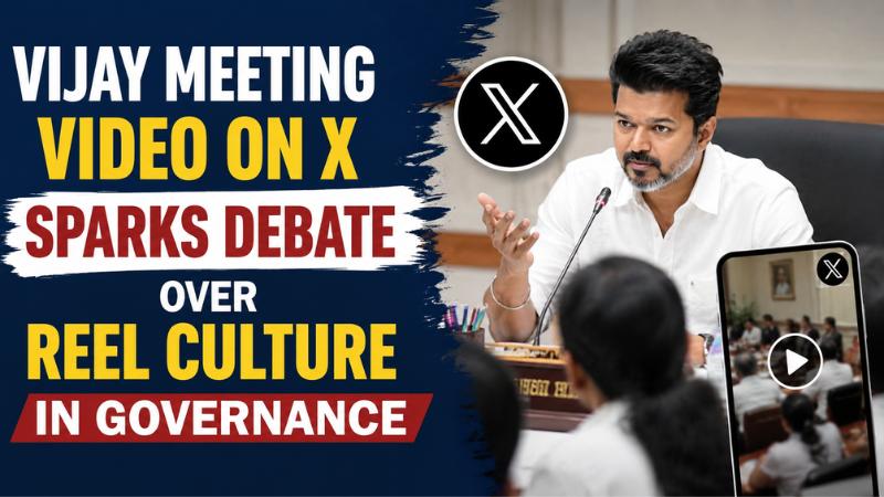 Vijay Meeting Video On X Sparks Debate Over Reel Culture In Governance