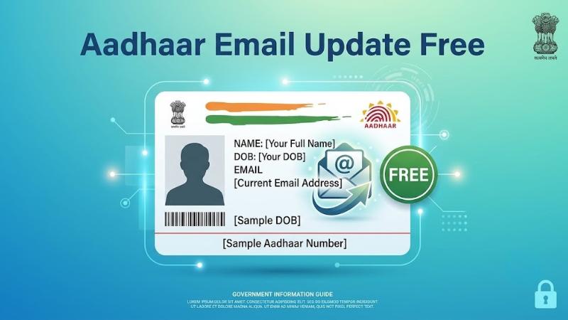 Aadhaar Email Update Free Till December 31, 2026: Check Details
