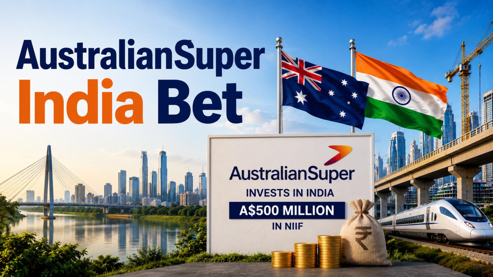 AustralianSuper Invests A$500 Million In India’s NIIF