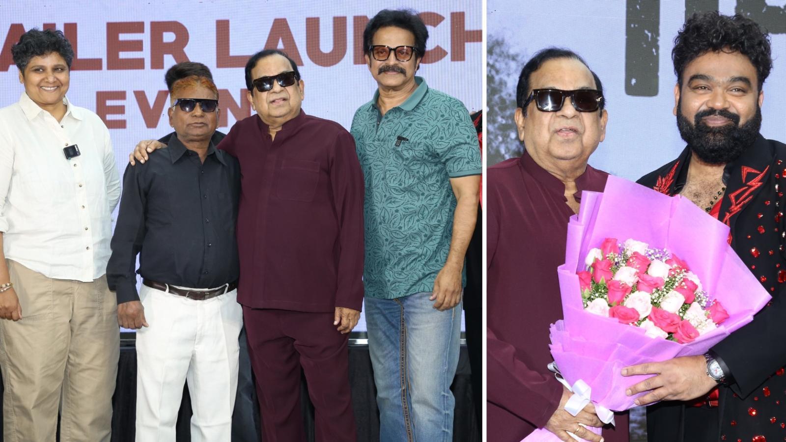 Hangman Trailer Launch: Brahmanandam Praises Brahmaji