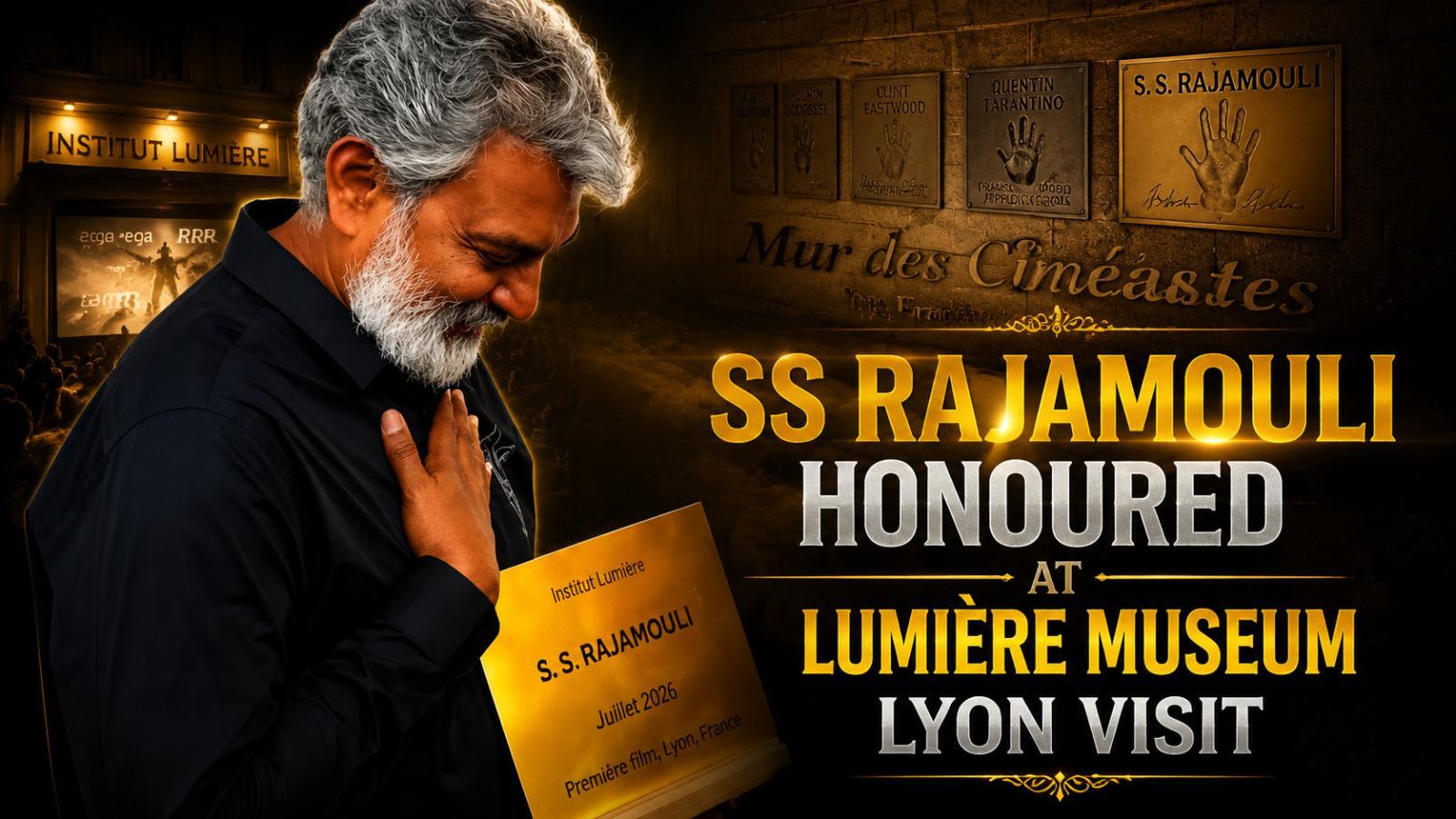 SS Rajamouli Honoured At Lumière Museum Lyon Visit