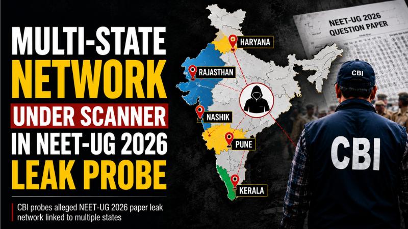 Multi-State Network Under Scanner In NEET-UG 2026 Leak Probe