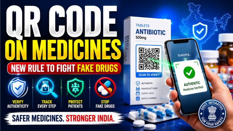 QR Code On Medicines In India: Govt Expands Rule To Fight Fake Drugs