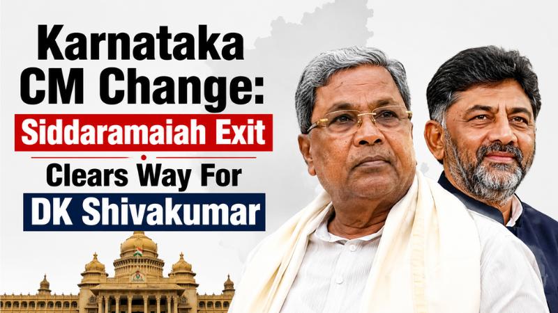 Karnataka CM Change: Siddaramaiah Exit Clears Way For DK Shivakumar