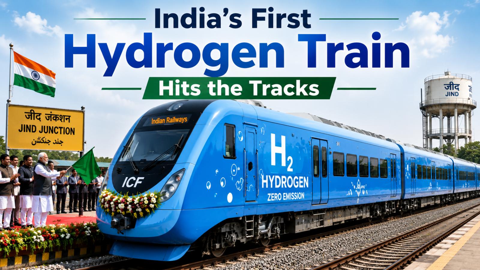 Jind Sonipat Hydrogen Train Timing, Route, Stops and Train Numbers