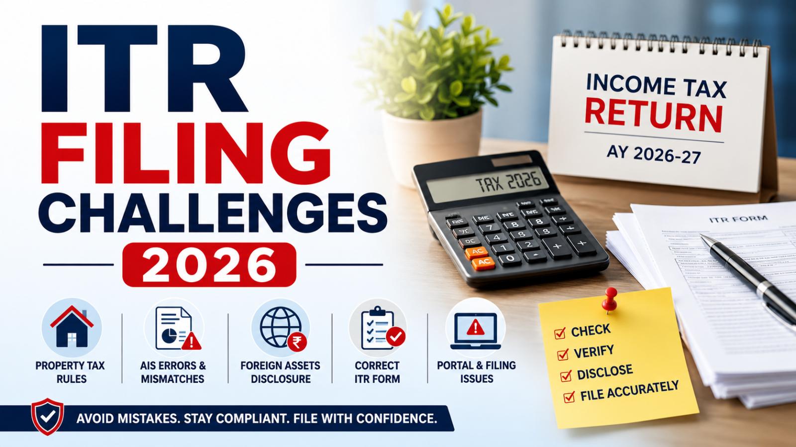 Common ITR Filing Errors in 2026 and How to Avoid Them