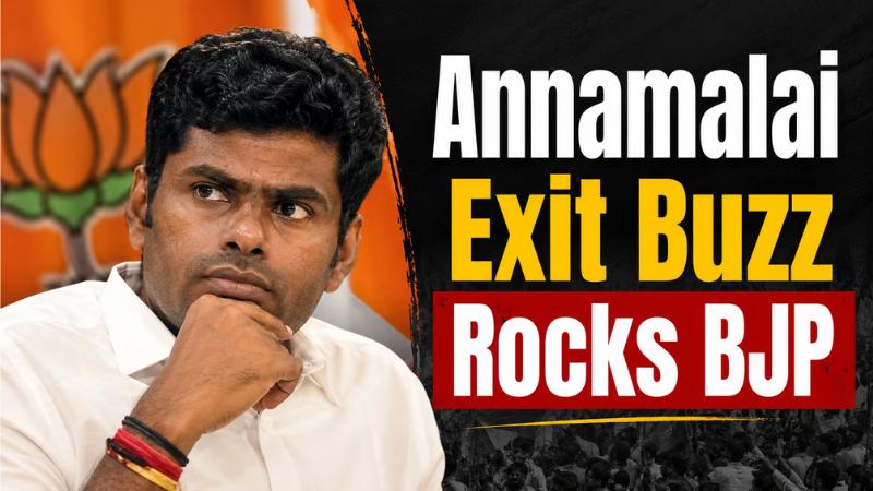 Annamalai BJP Exit Buzz Grows After Delhi Visit And Coimbatore Posters