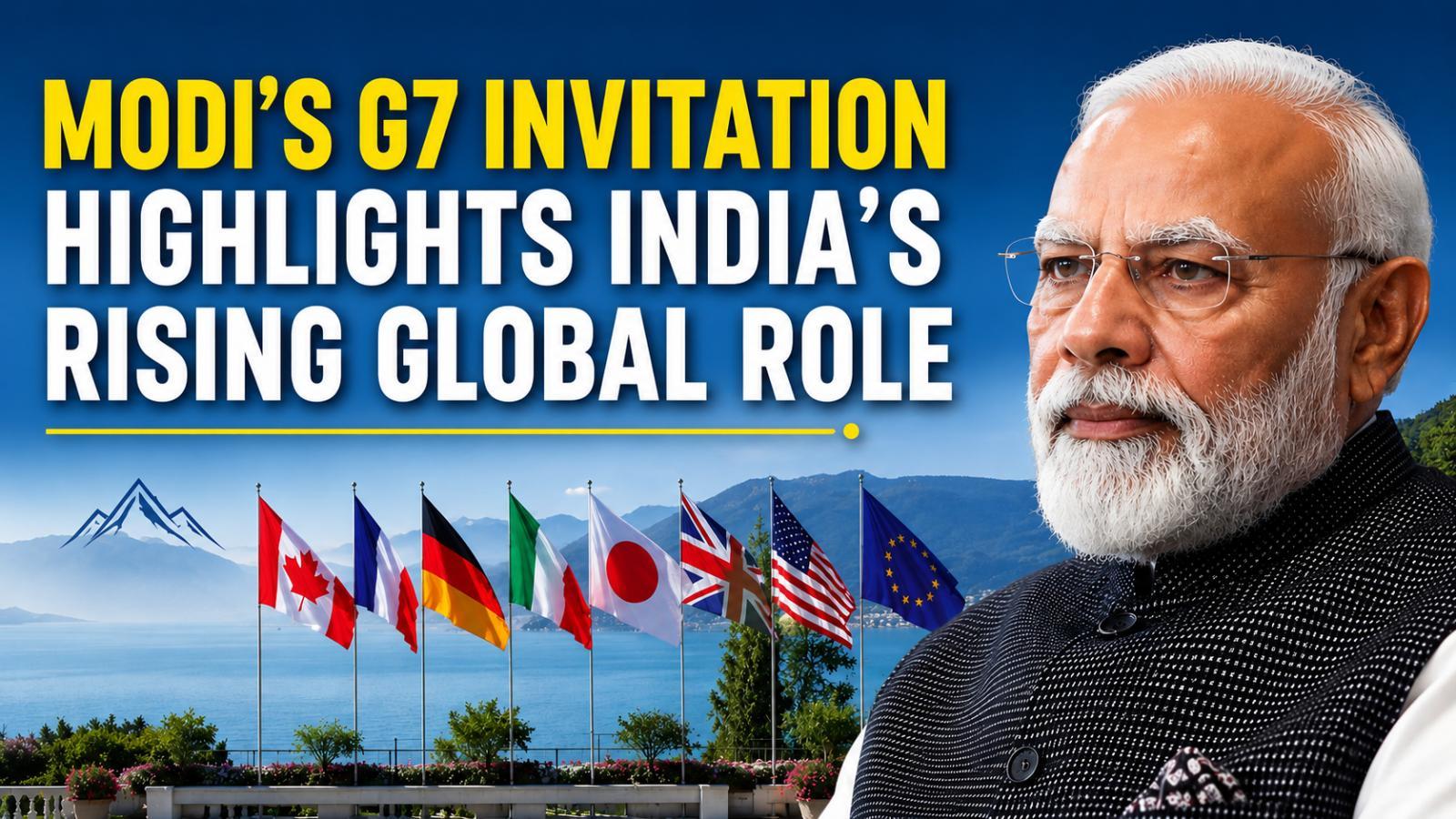 Modi’s G7 invite puts India’s global role in focus