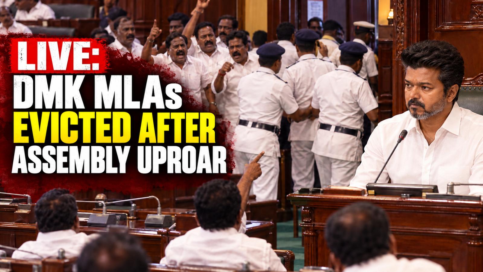 Tamil Nadu Assembly Live: DMK MLAs Evicted After Uproar