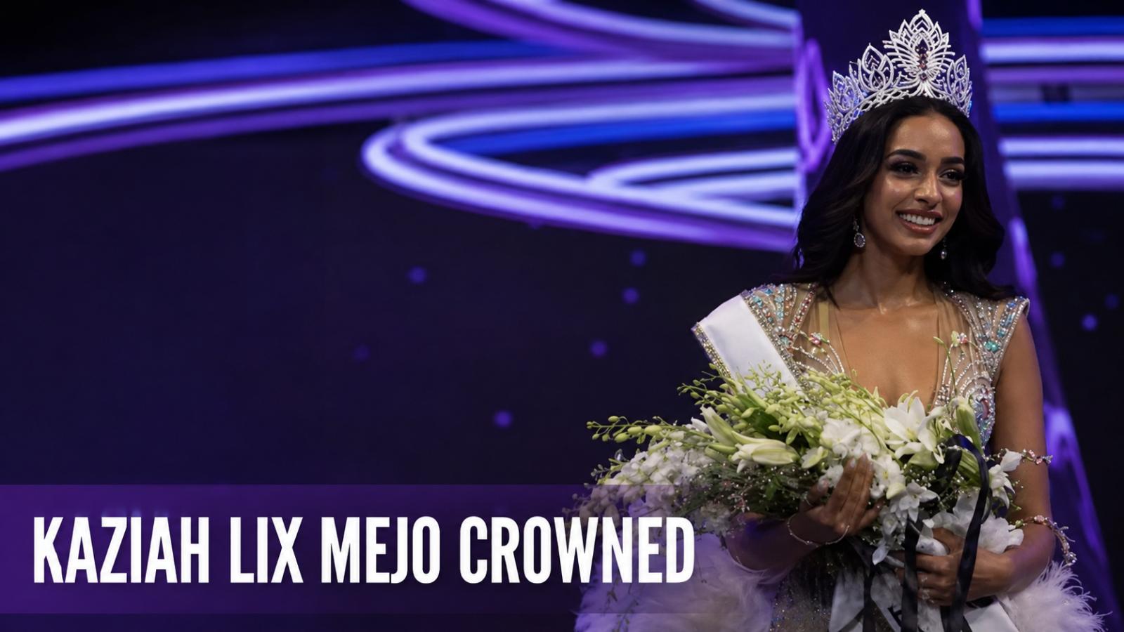 Miss Universe India 2026: Kaziah Lix Mejo Wins Crown