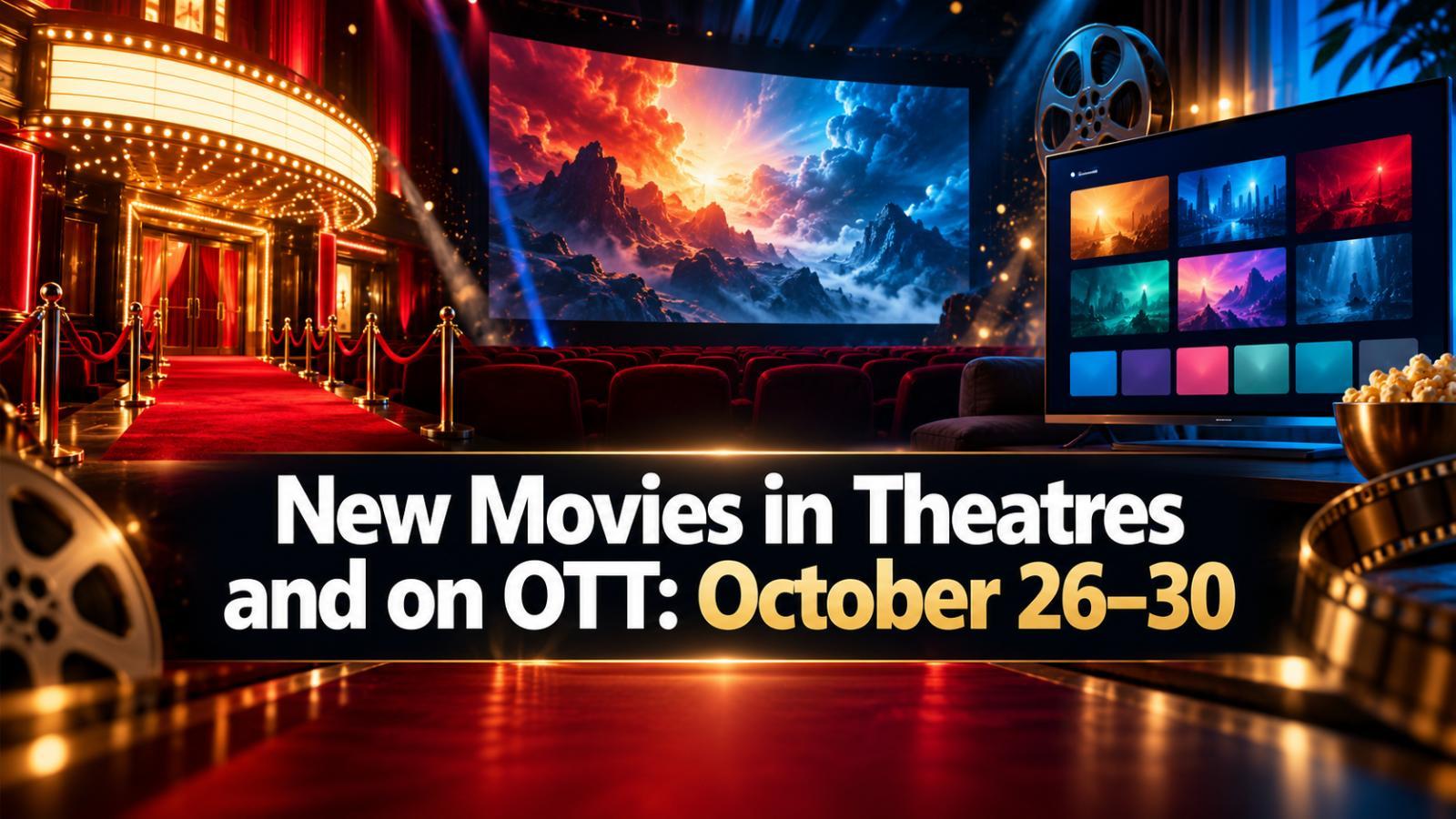 Movies This Week: Theatrical and OTT Releases, Oct 26–30