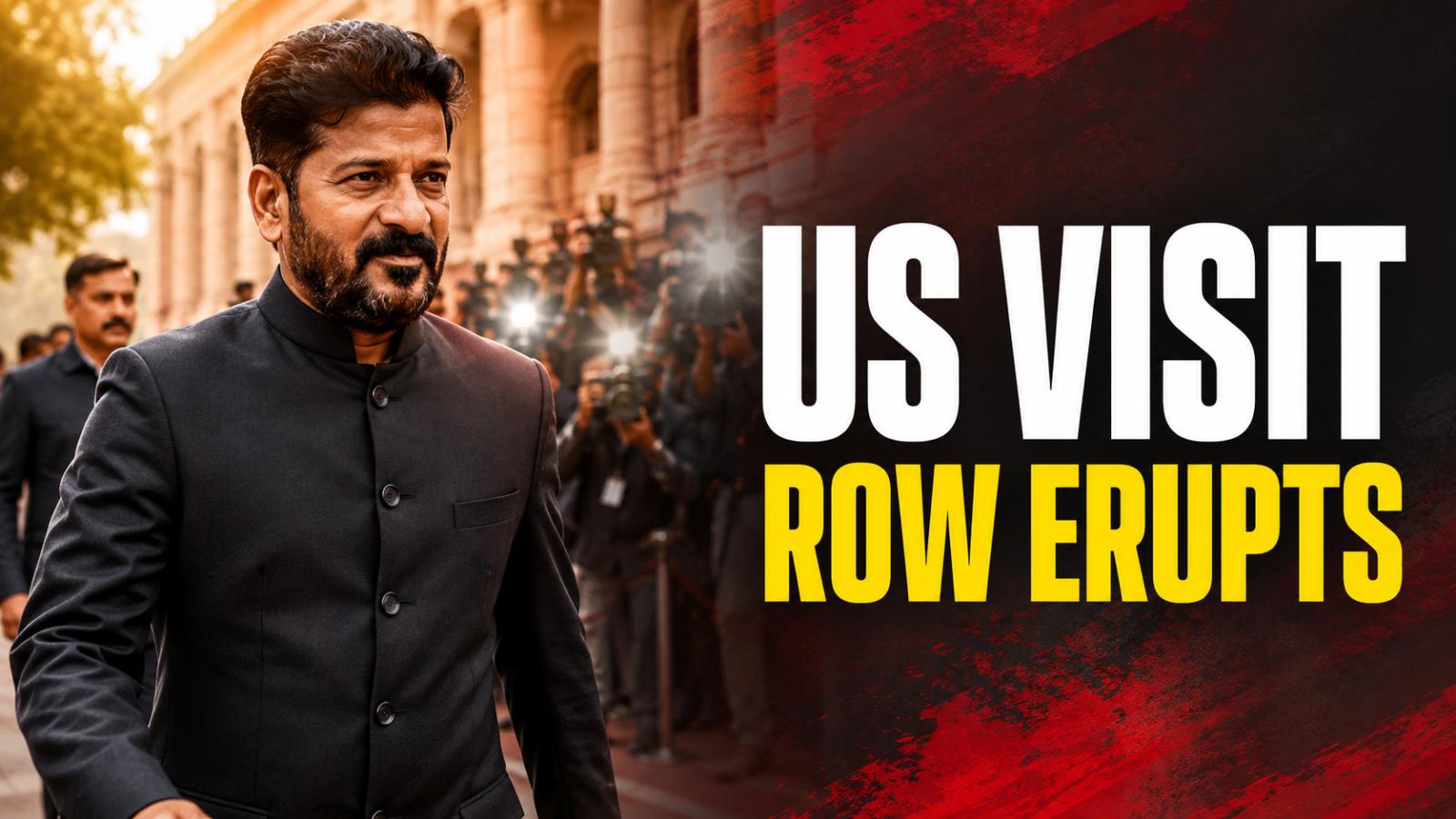 Revanth Reddy Slams Modi Govt Over Halted US Visit