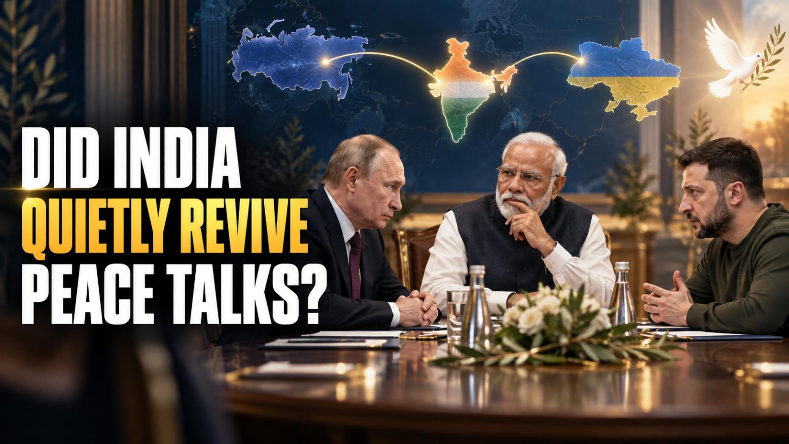 Did India Quietly Help Revive Russia-Ukraine Peace Talks?