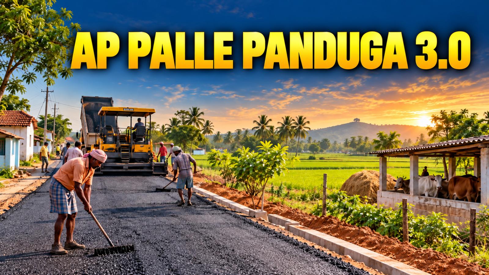 AP to Launch ₹11,085-Crore Palle Panduga 3.0 on Sept 29