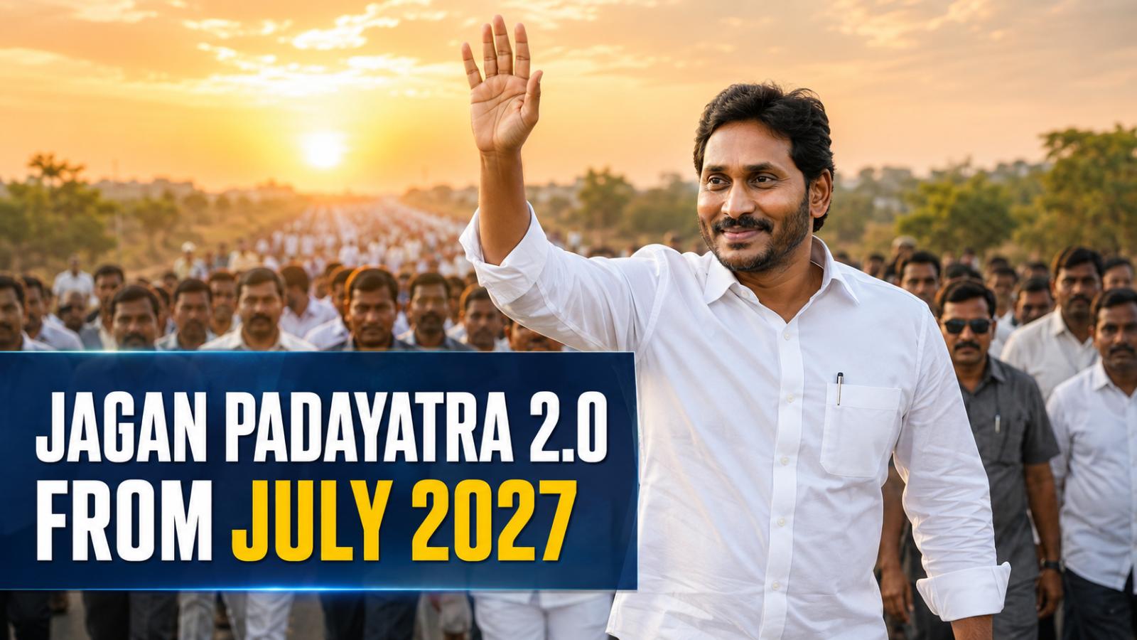 Jagan Padayatra 2.0 Likely to Begin on YSR Birth Anniversary