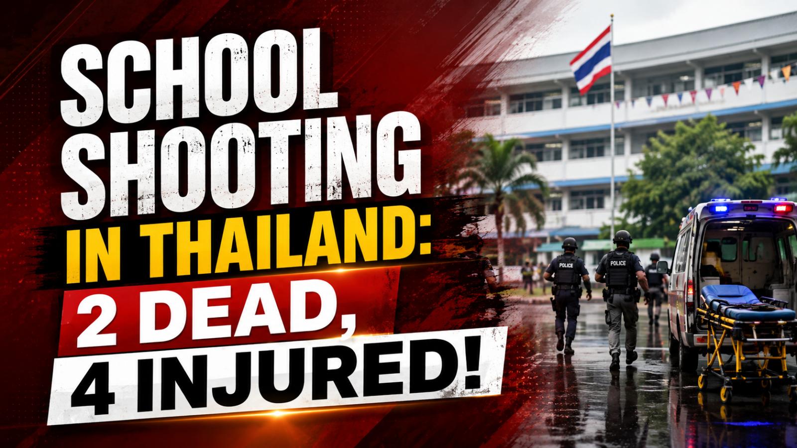 Thailand School Shooting Leaves Teacher Dead, 4 Injured