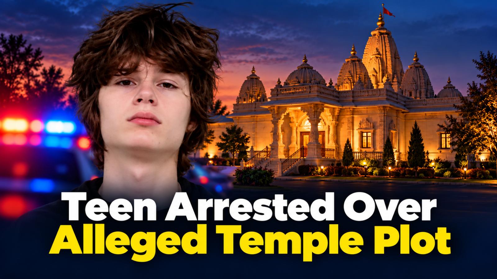 Illinois Teen Arrested Over Alleged Hindu Temple Shooting Plot