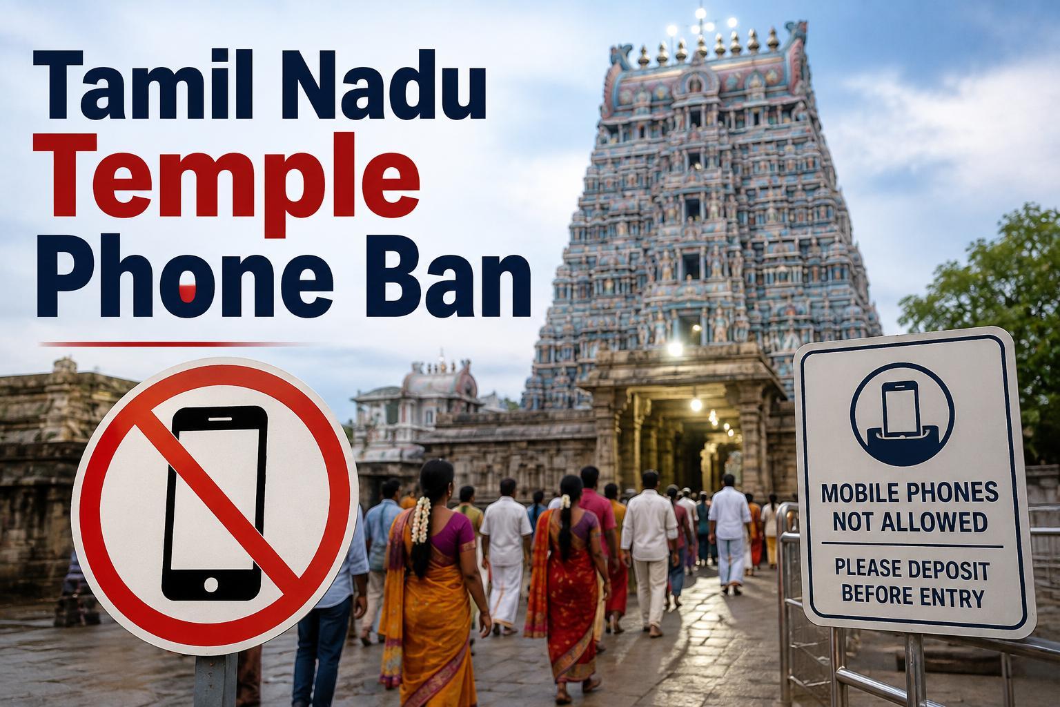 Tamil Nadu Temples to Ban Mobile Phones From September 1