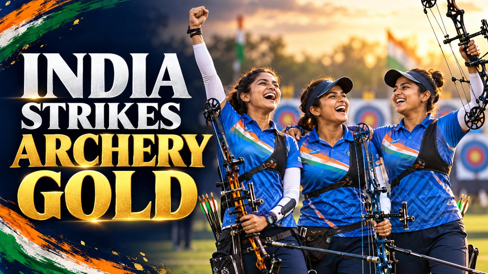 India Beat China to Win Asian Games Women’s Archery Gold