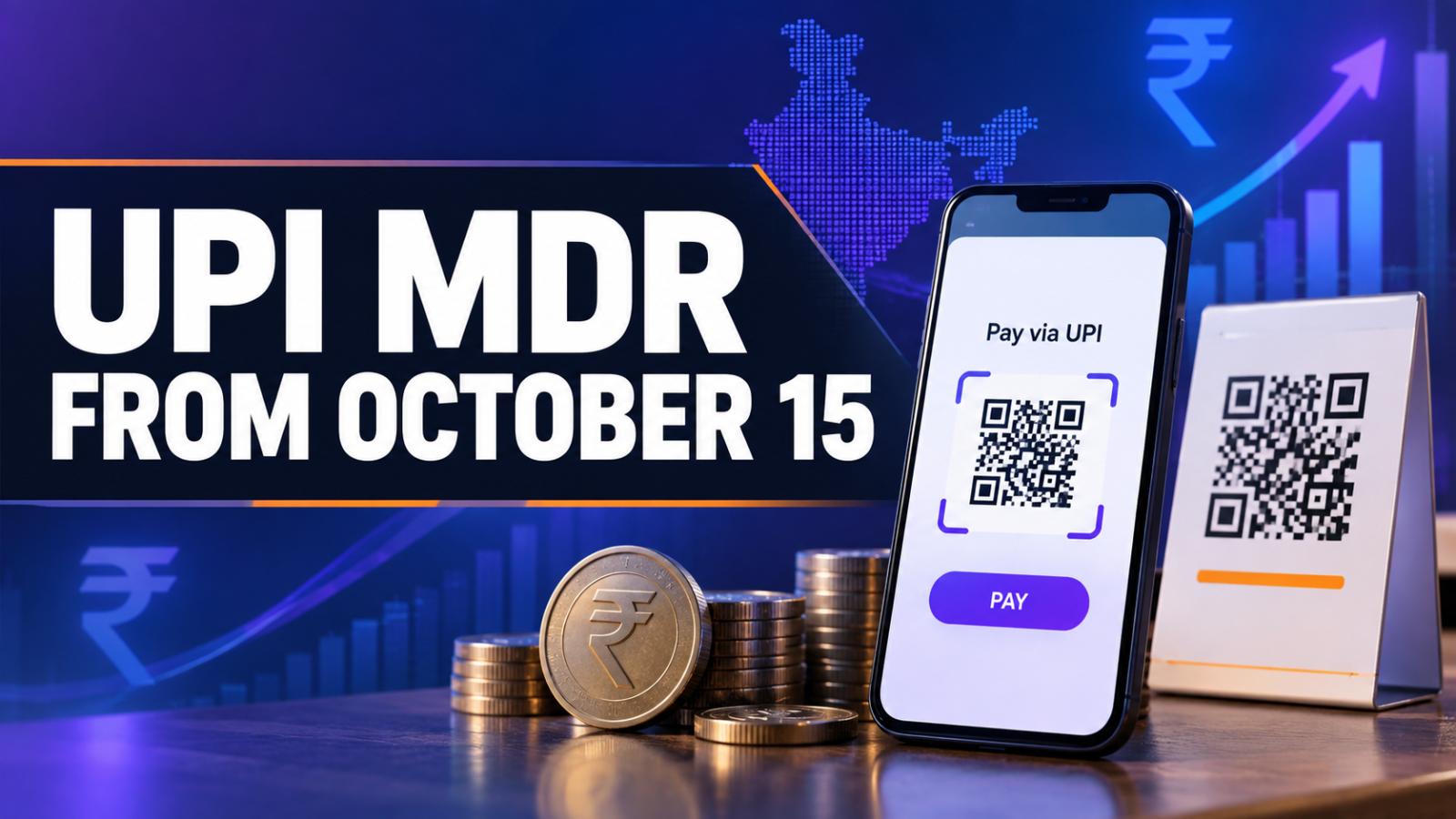 UPI MDR From October 15: Who Pays and Who Is Exempt?
