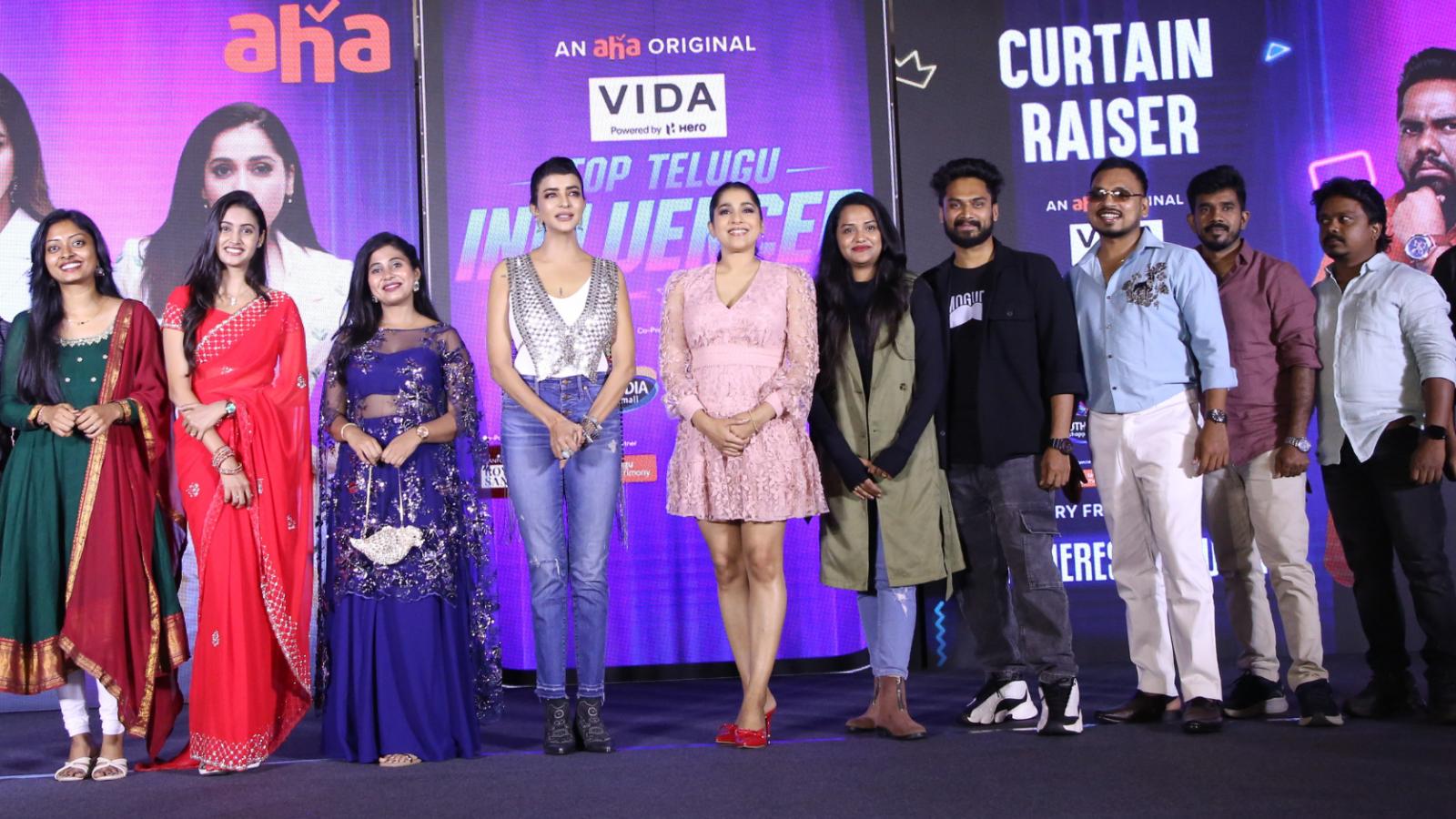 Manchu Lakshmi & Rashmi Join aha OTTs New Influencer Show Launch