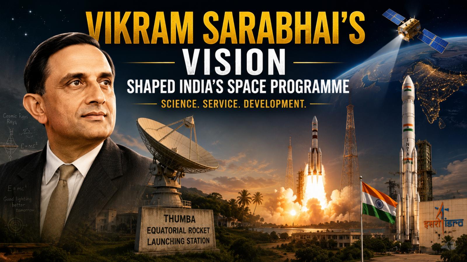 Vikram Sarabhai’s Vision Shaped India’s Space Programme