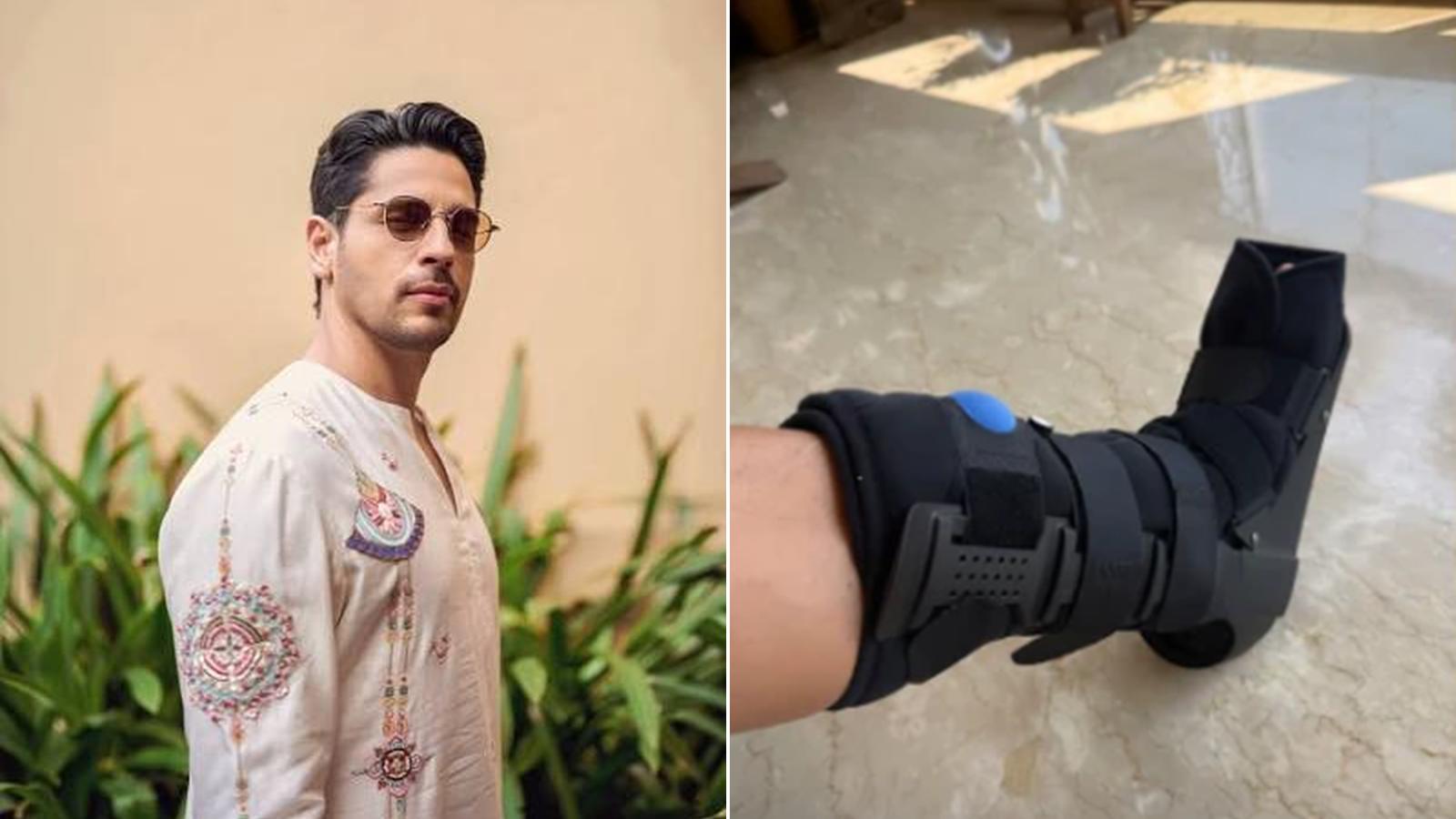 Sidharth Malhotra Leg Injury: Actor Reveals Rehearsal Mishap