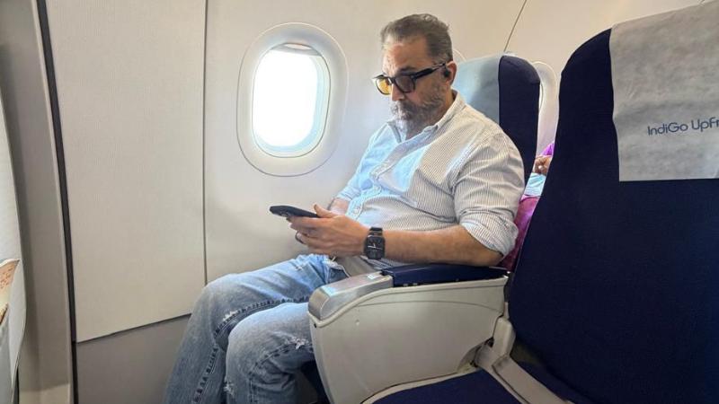 Kamal Haasan Inspires Fans With Simple Economy Flight Move