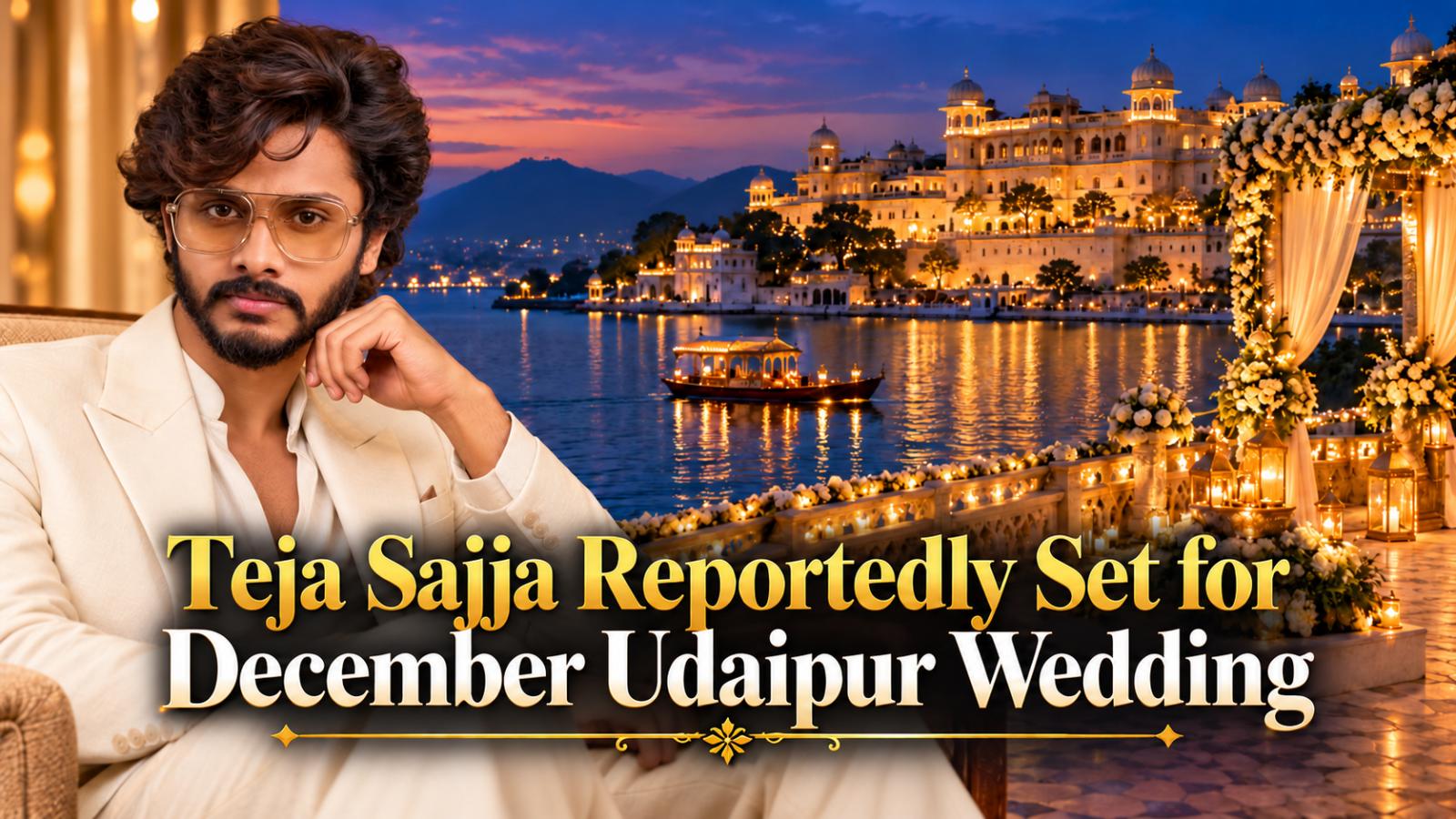 Teja Sajja Reportedly Plans December Wedding in Udaipur
