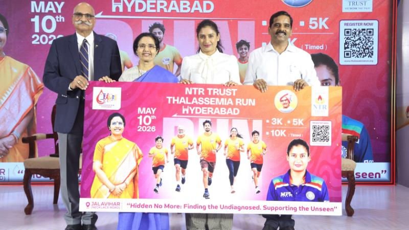 Nara Bhuvaneshwari Invites Public to Join Thalassemia Run for Awareness
