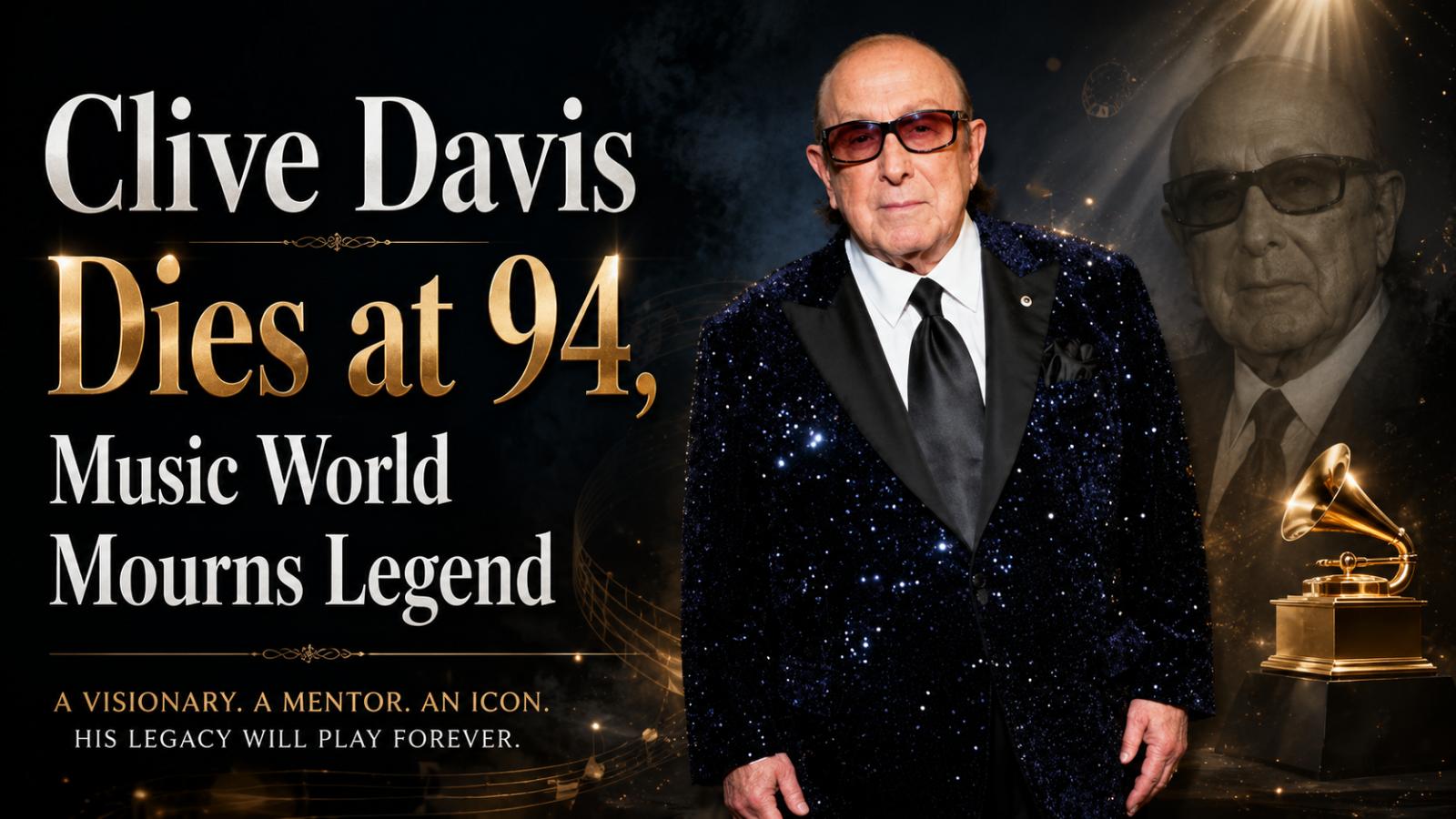 Clive Davis Dies at 94, Music World Mourns Legend