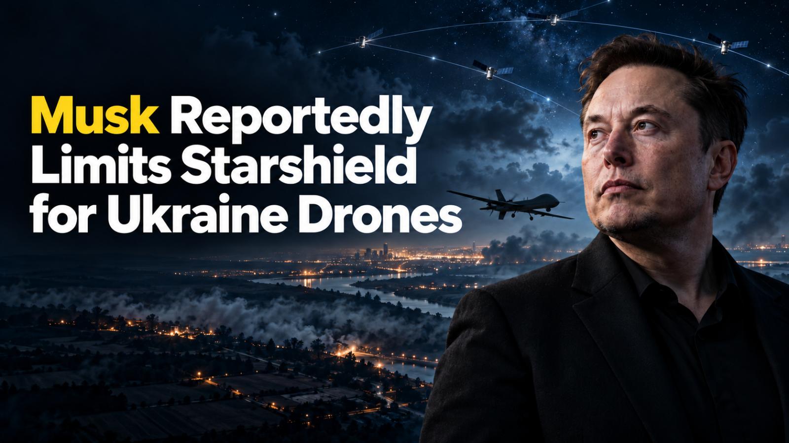 Musk Reportedly Ordered Starshield Limits Affecting Ukraine Drones