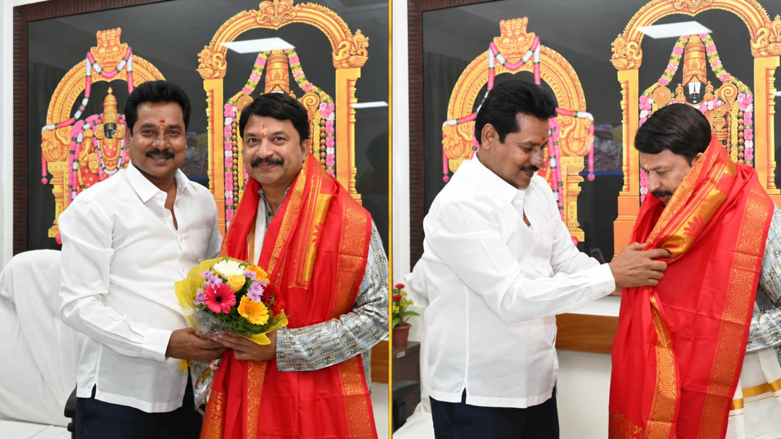 R.P. Patnaik and SVBC Chairman Discuss Devotional Collaboration