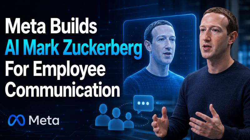 Meta Builds AI Mark Zuckerberg For Employee Communication