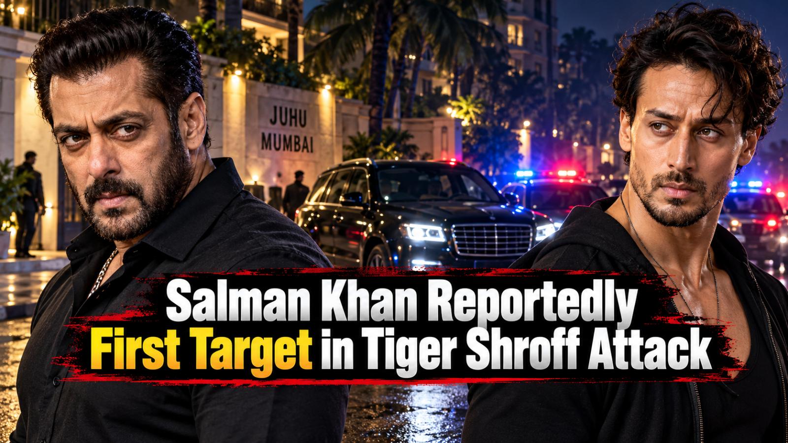 Salman Khan Reportedly First Target in Tiger Shroff Shooting