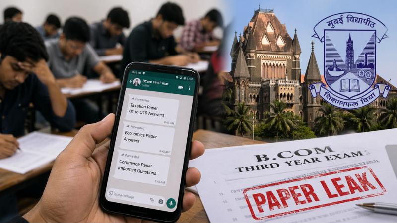 BCom Paper Leak Case Mumbai University Begins Detailed Probe