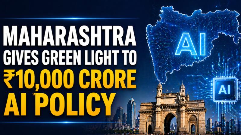 Maharashtra Targets AI Leadership With ₹10,000 Cr Investment Plan