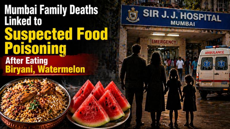 Mumbai Shock: Family of Four Dies After Eating Biryani and Watermelon