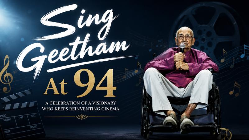 At 94, Singeetham Srinivasa Rao Brings 40-Year Music Dream To Screen