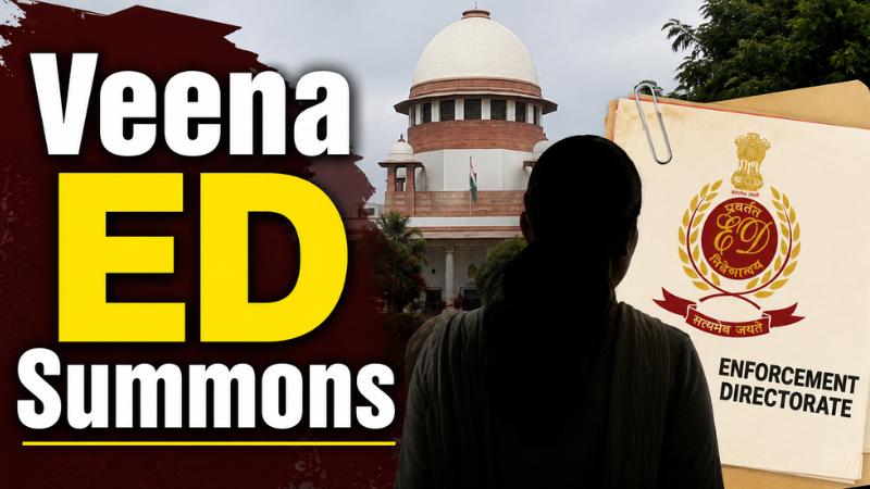 Veena Vijayan ED Summons Deepens CMRL-Exalogic Case Heat
