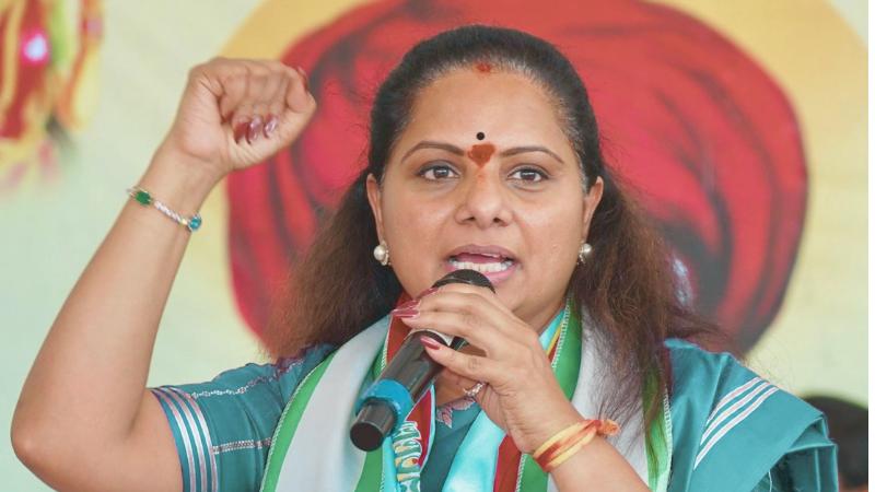 Kavitha Gets Clean Chit in Liquor Scam Investigation