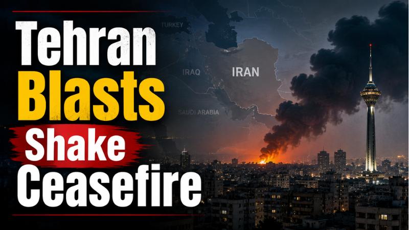 Iran-Israel Ceasefire Tension Rises After Tehran Blasts And New Strikes