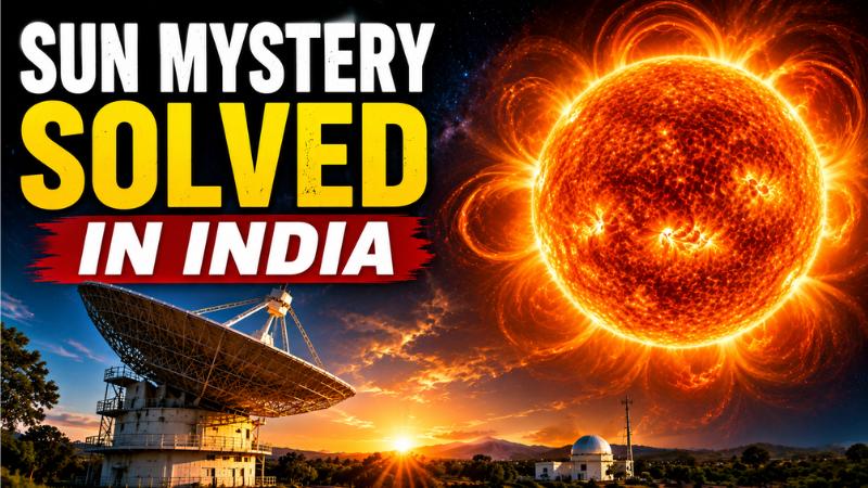 Bengaluru Telescope Helps India Crack Big Sun Mystery