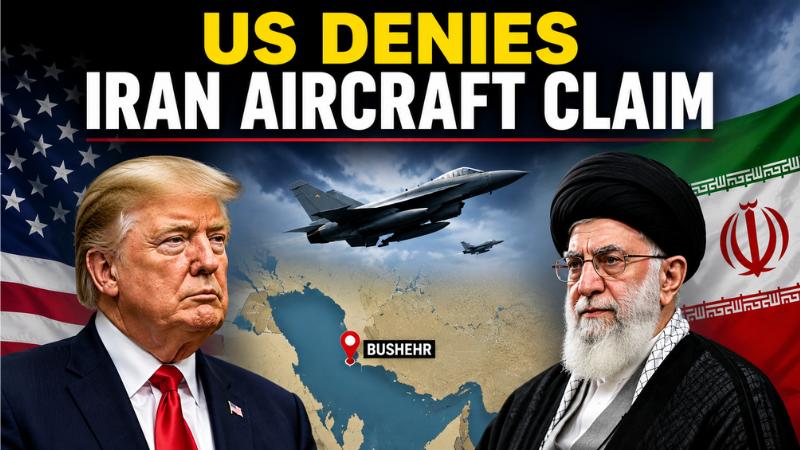 US Denies Iran Aircraft Claim As Peace Deal Talks Face Bushehr Tension