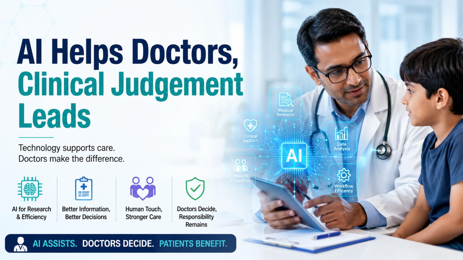 AI in Healthcare: Why Doctors’ Clinical Judgement Still Leads
