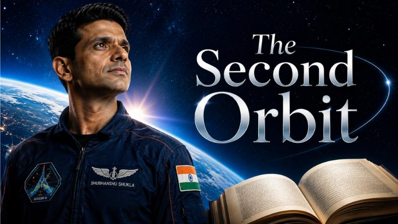 Shubhanshu Shukla Turns Author With The Second Orbit After Historic Space Journey