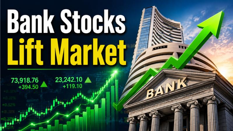 Bank Stocks Lift Sensex 395 Points As Nifty Ends Above 23,240